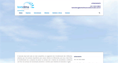 Desktop Screenshot of bomclimaarcondicionado.com.br